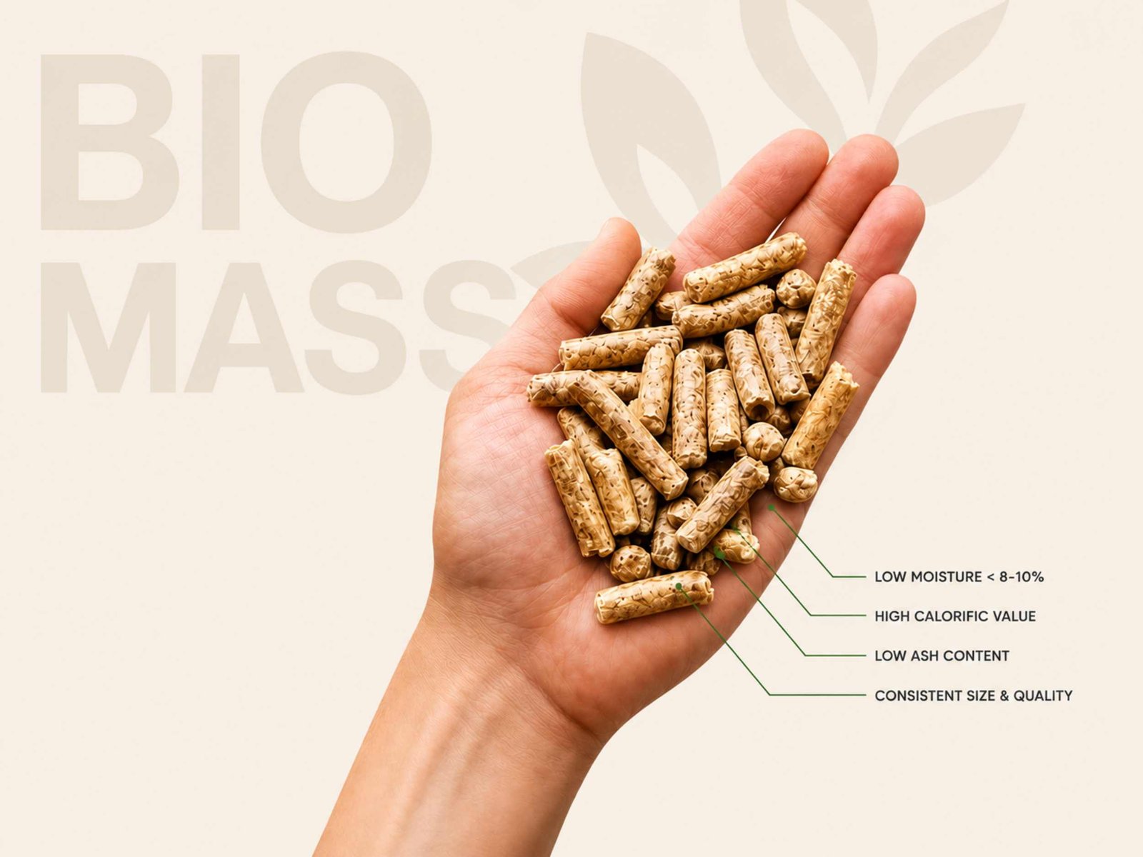 Biomass Pellets - Built for Industry